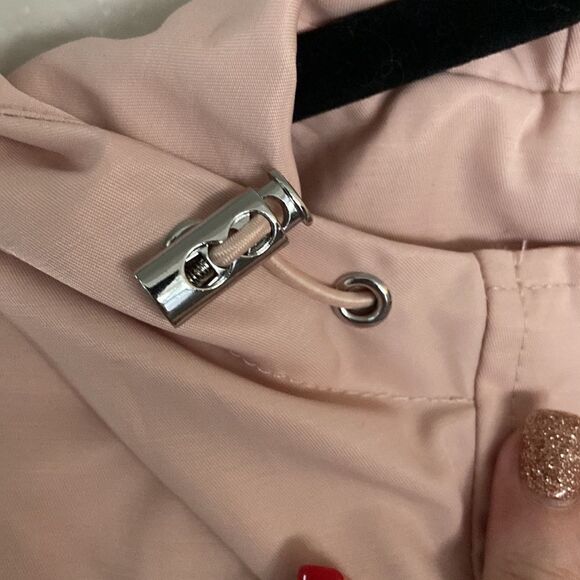 Ralph Lauren Wind -Rain Zipper coat and button closure Sz Petit S NWT Hale Rose - Picture 5 of 14